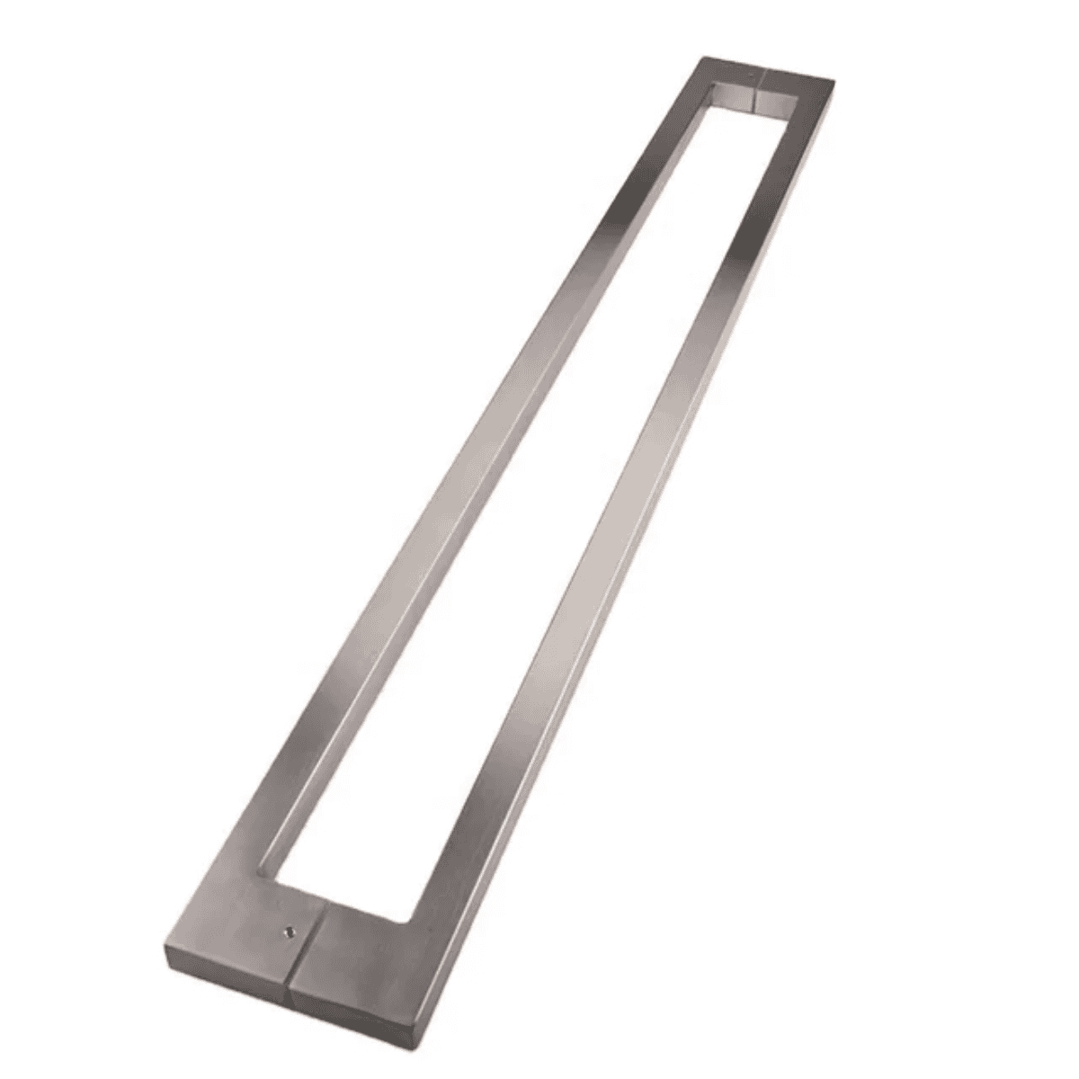 Manijón Doble Cuadrado Para Blindex O Madera 120cm 25x38mm