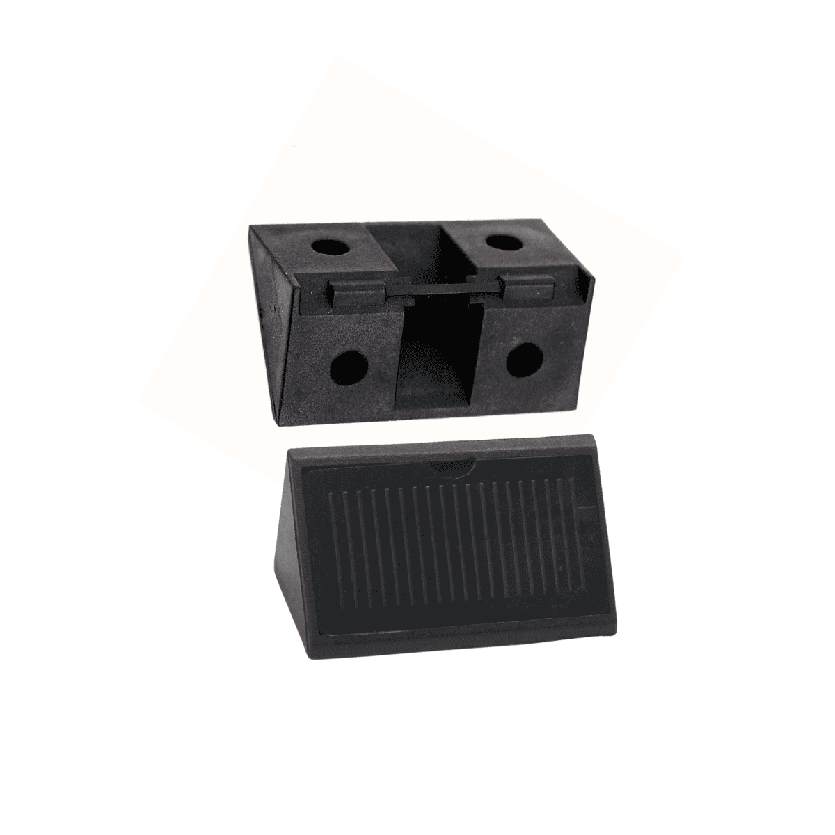 Escuadra Plástica Refuerzo Para Muebles Pack 10 Unidades