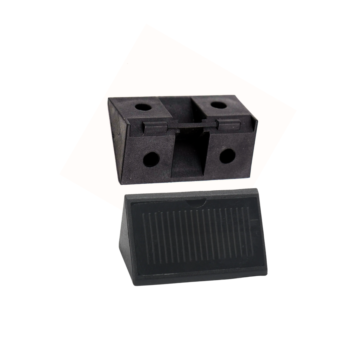 Escuadra Plástica Pack 40 Unidades Armado De Muebles