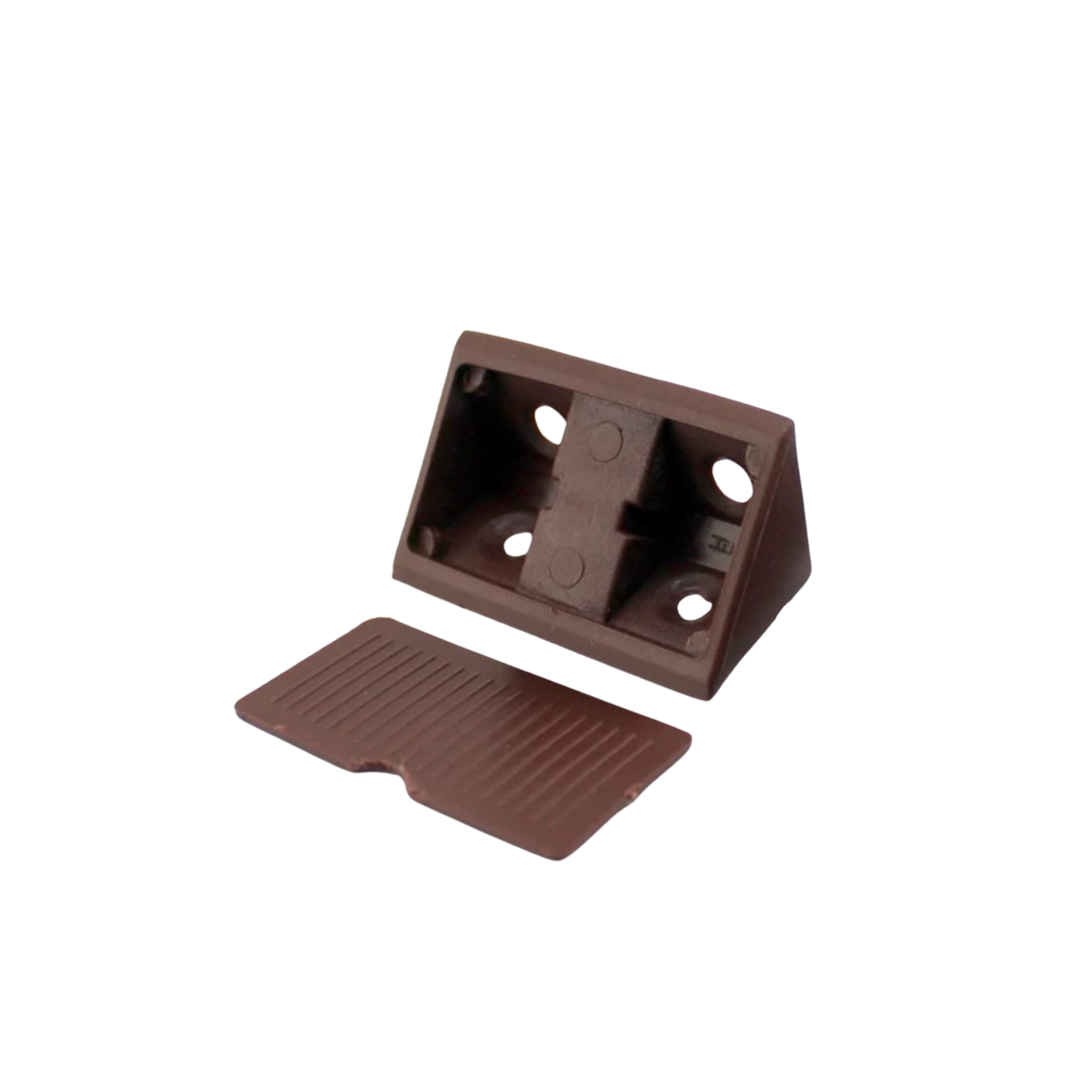 Escuadra Plástica Pack 40 Unidades Armado De Muebles