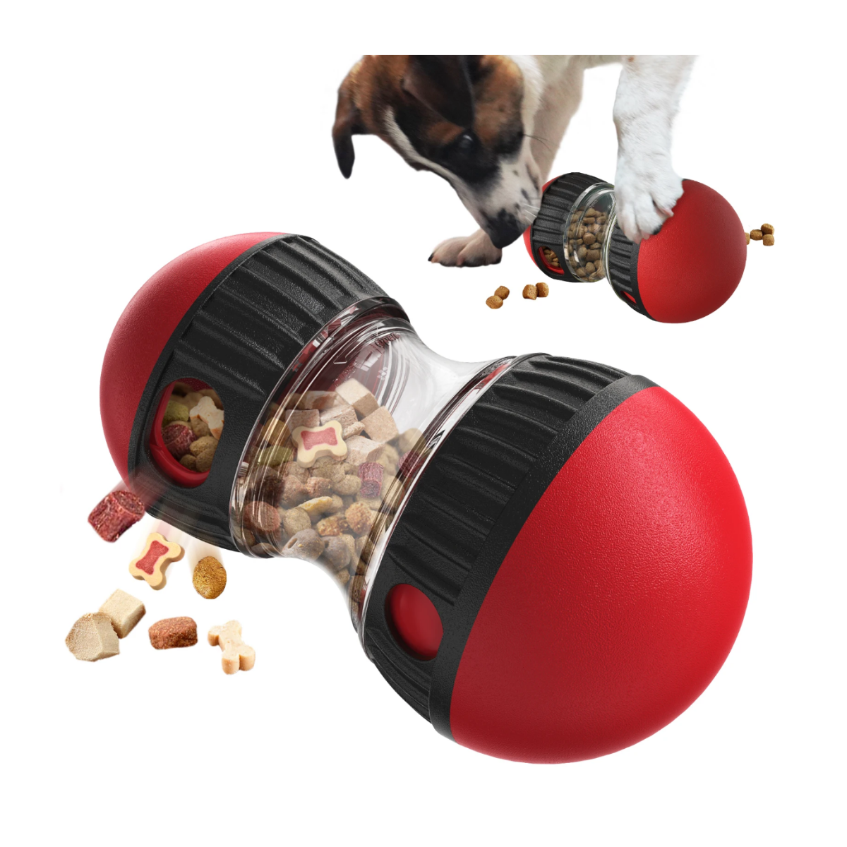 Juguete Interactivo Dispensador De Comida Para Perros