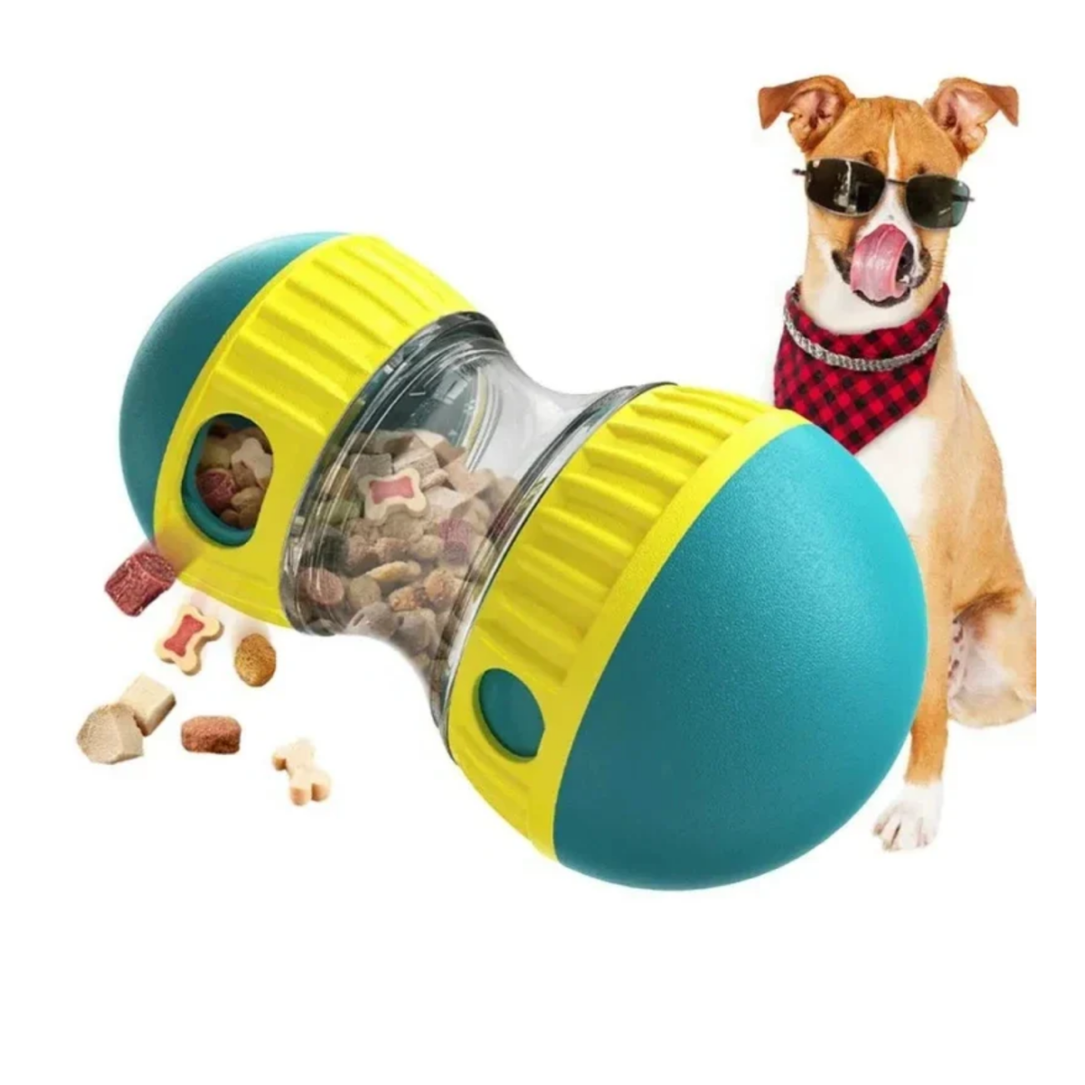 Juguete Interactivo Dispensador De Comida Para Perros