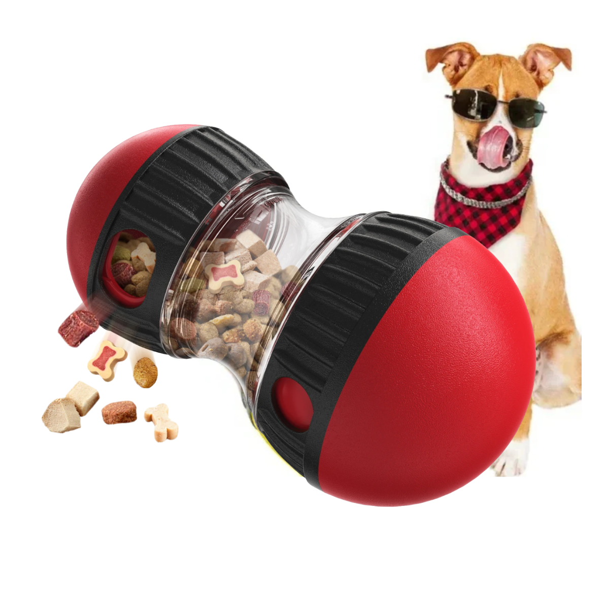Juguete Interactivo Dispensador De Comida Para Perros