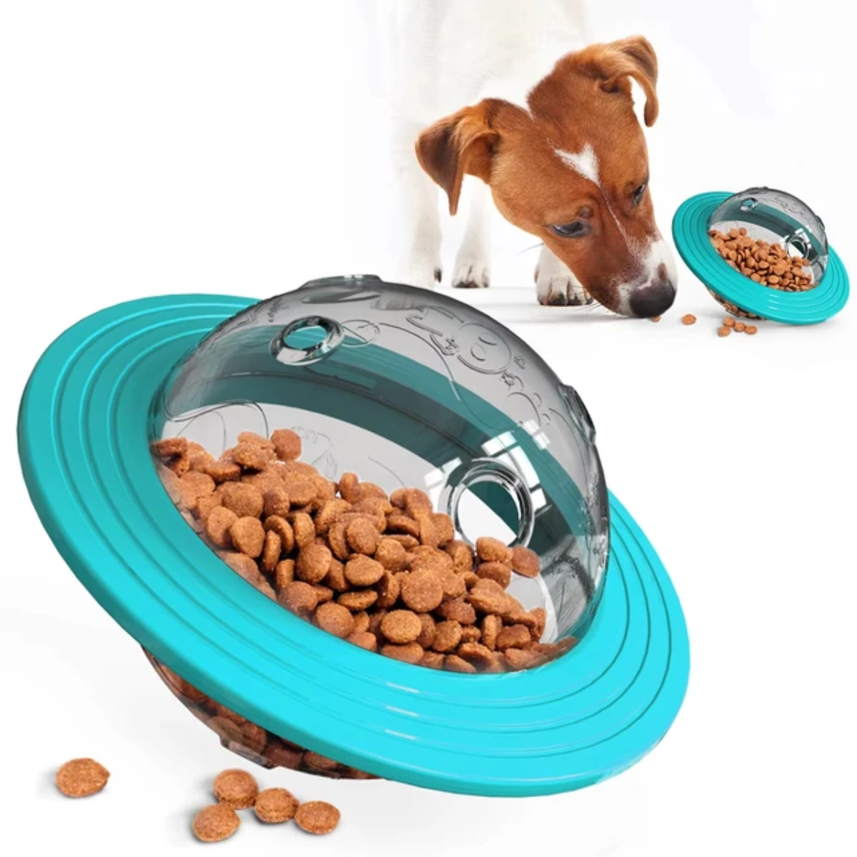 Juguete Interactivo Platillo Volador Para Perros