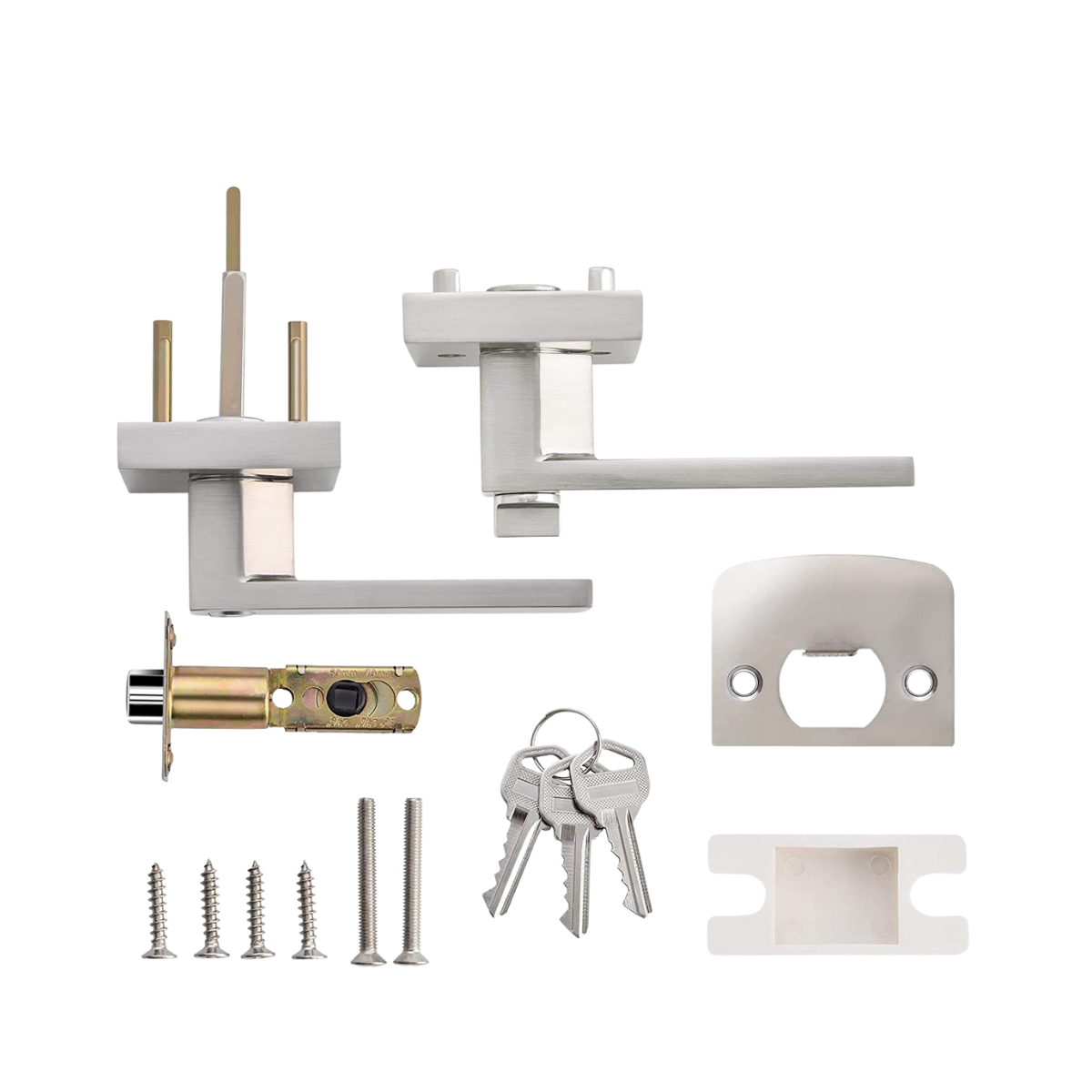 Set 3 Manijas línea Gloss Interior Exterior Con Llave