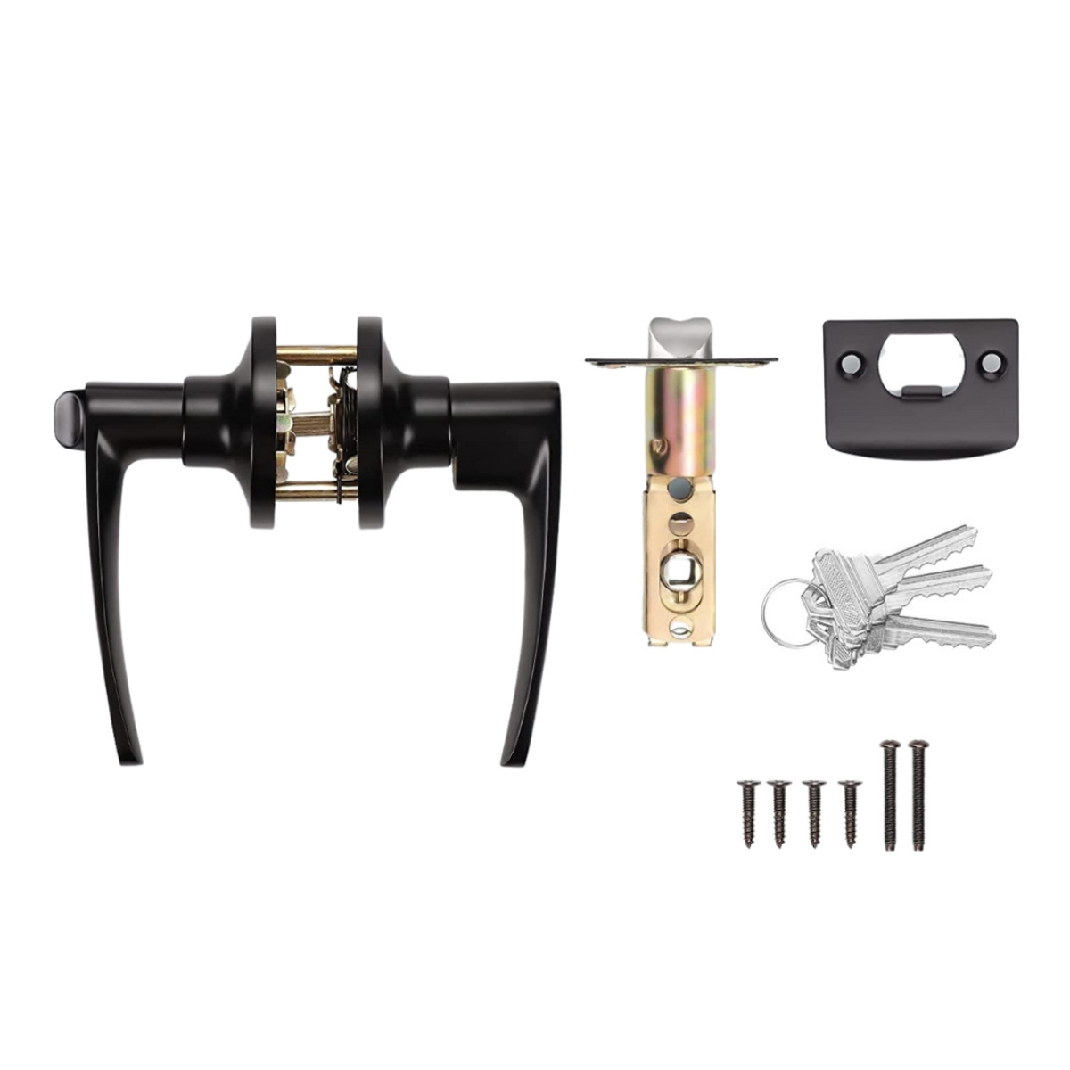Set 3 Manijas línea Premium Interior Exterior Con Llave