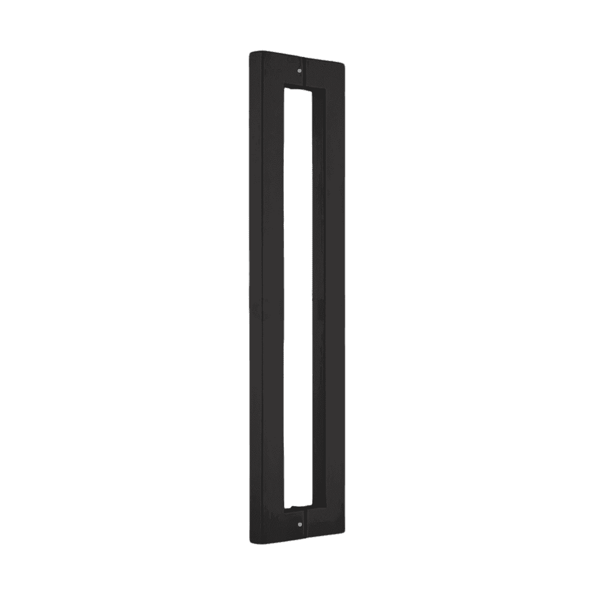 Manijón Doble Acero Inox Cuadrado Para Vidrio O Madera 50cm
