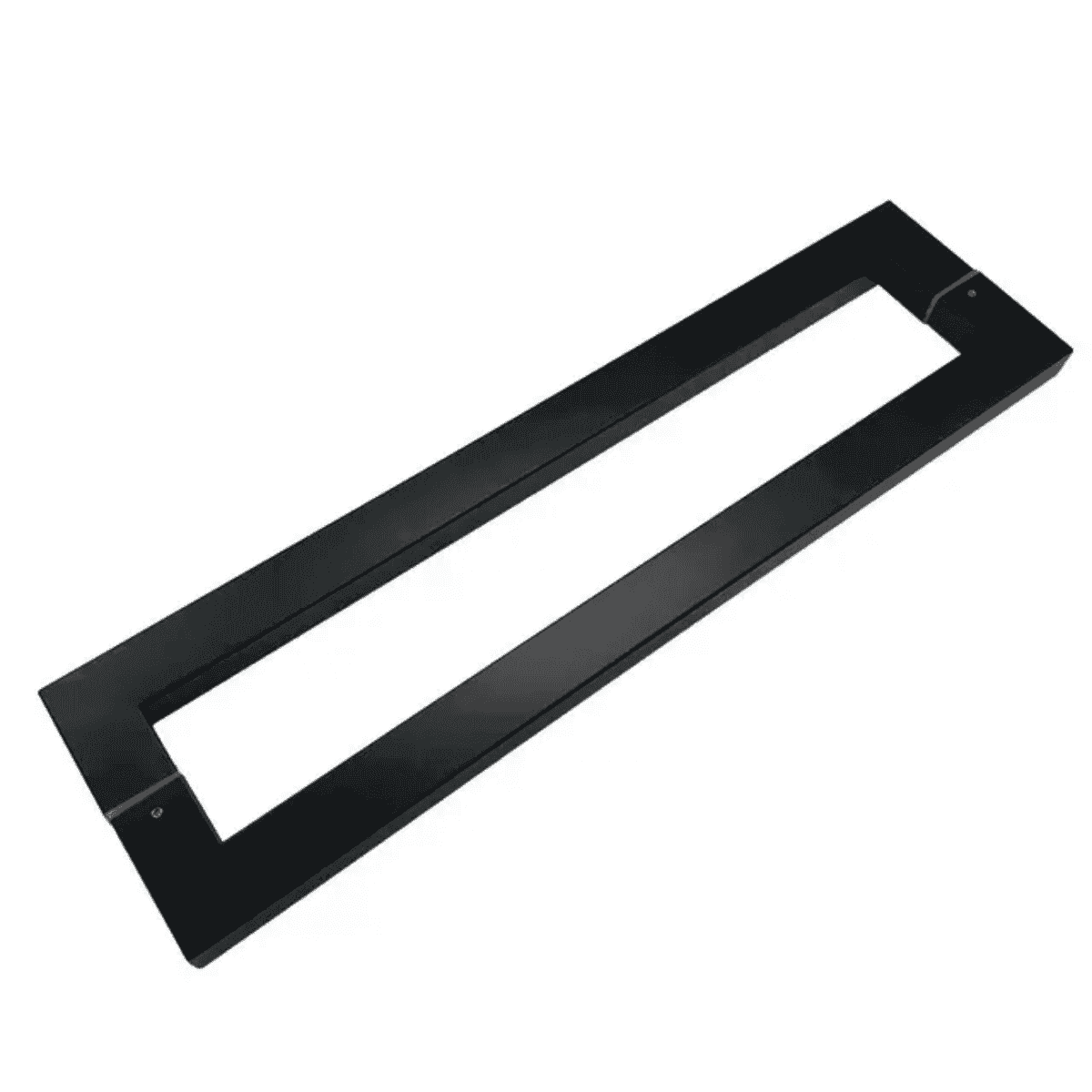 Manijón Doble Acero Inox Cuadrado Para Vidrio O Madera 50cm