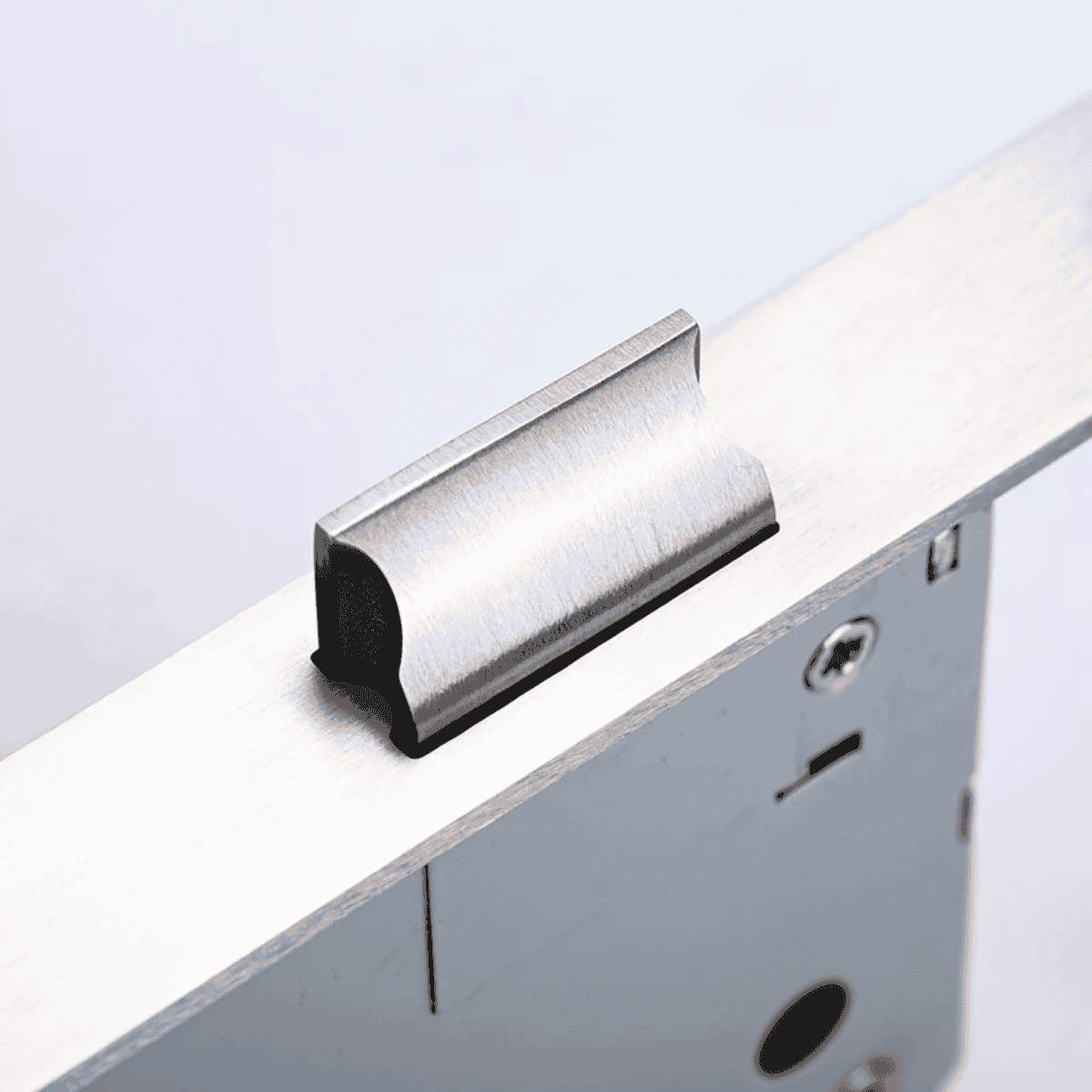 Cerradura Alta Gama En Acero Con Cilíndro Perilla 70mm