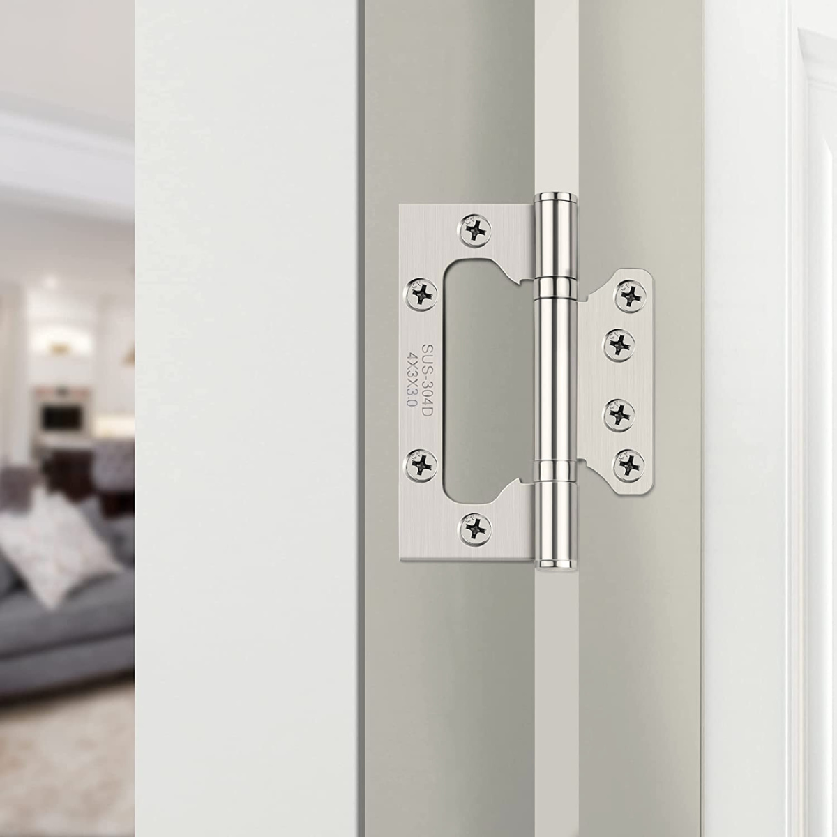 Bisagra Flap Acero 304 Reforzado 4 X 3 X 3