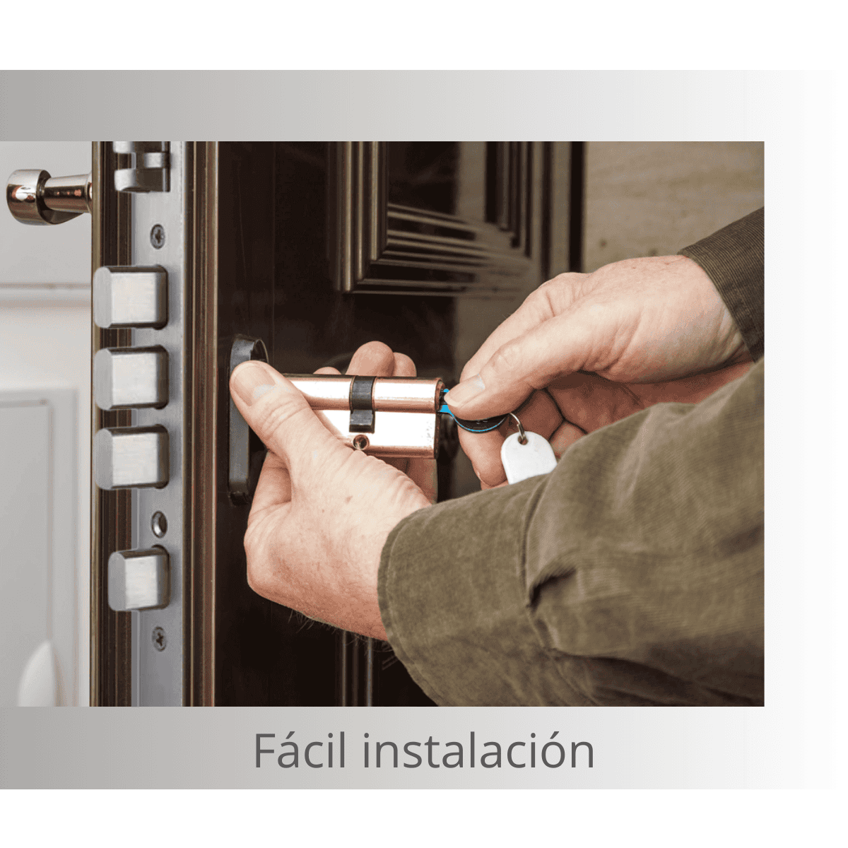 Cerradura Multianclaje Para Puertas De Chapa Blindadas