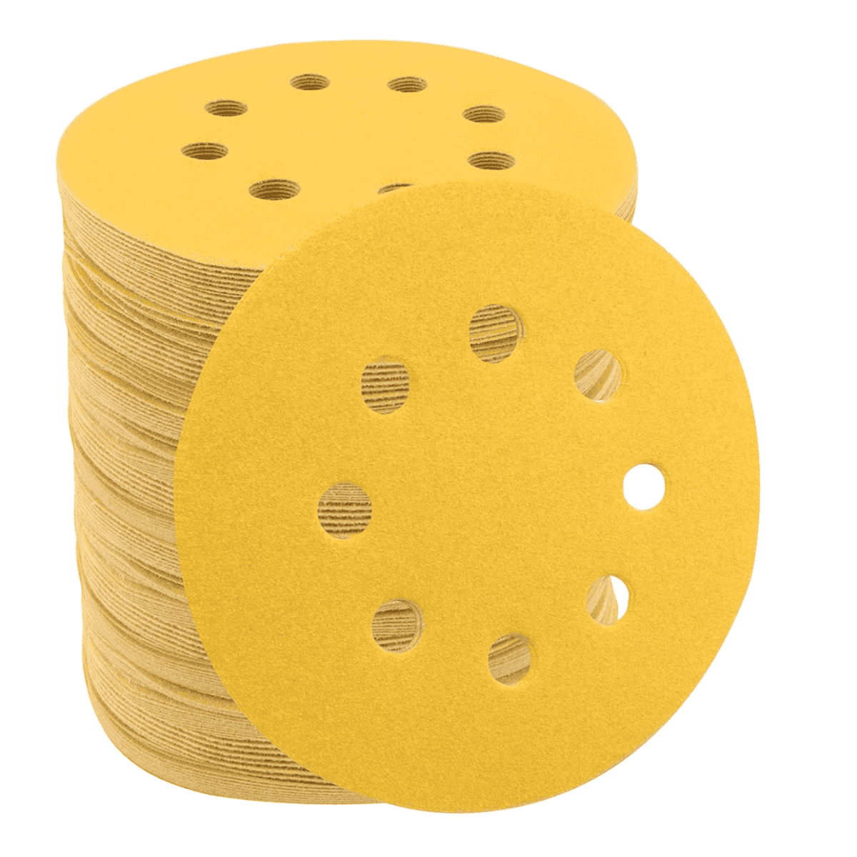 Lija Con Velcro 127mm Para Sistema Roto Orbital Pack de 10 unidaes