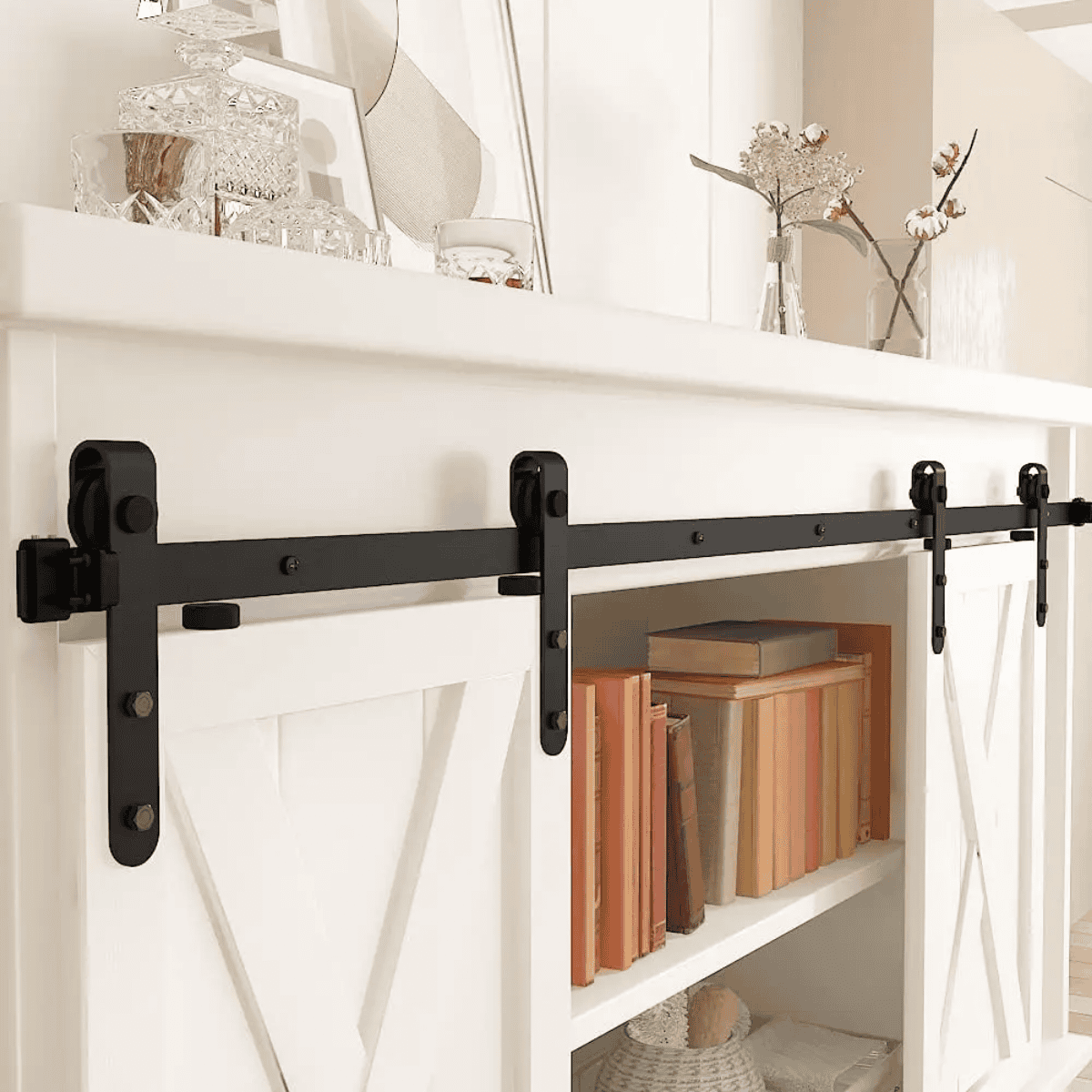 kit Mini Riel Granero Doble Para Muebles
