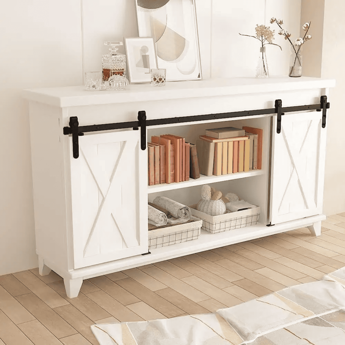 kit Mini Riel Granero Doble Para Muebles