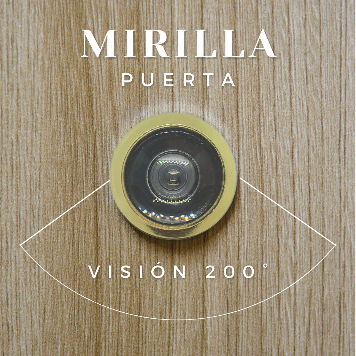 Mirilla o Visor para puerta - Arista Insumos