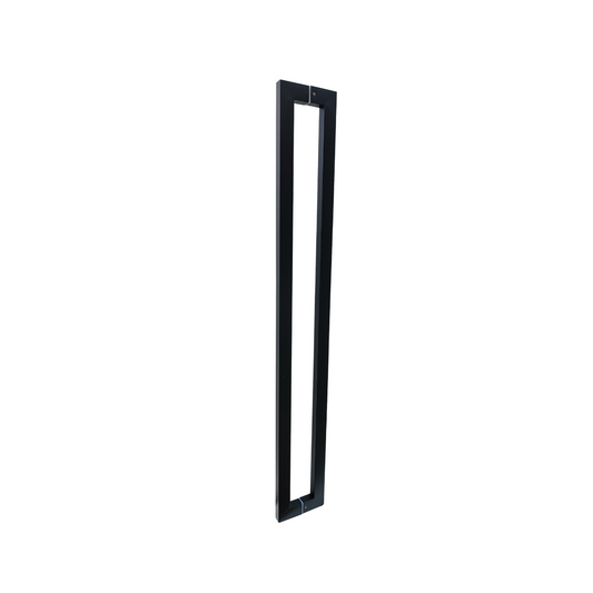 Manijón Doble Cuadrado Para Blindex O Madera 120cm 25x38mm