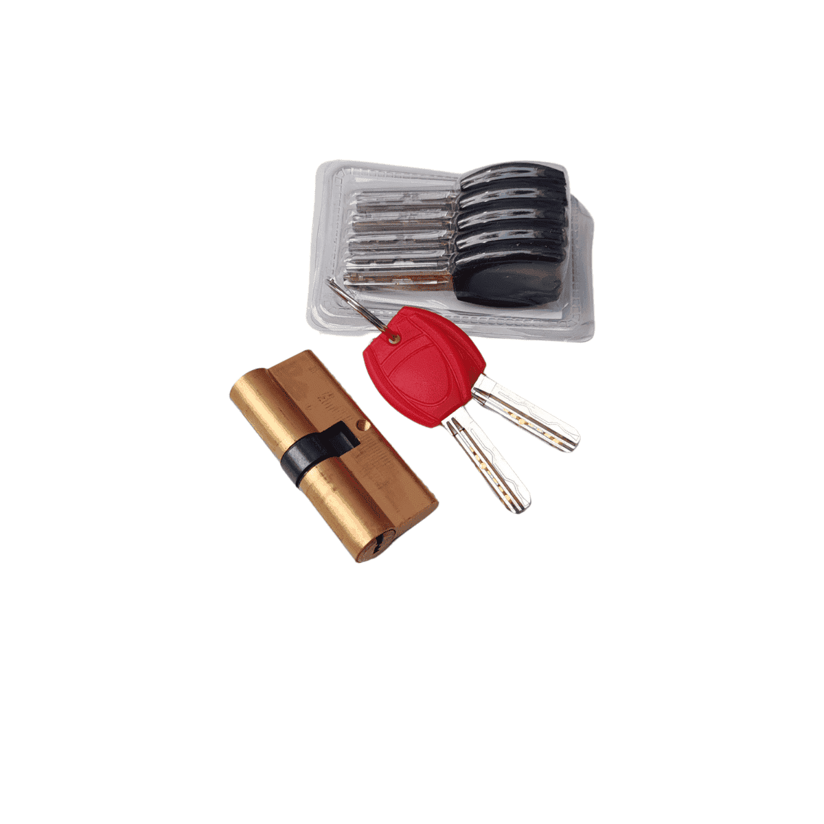 Cerradura Multianclaje Para Puertas De Chapa semiblindada cilindro 70mm