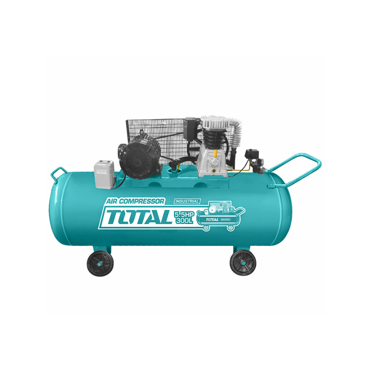 Compresor De Aire Total, Línea Industrial 300 Litros
