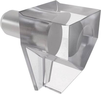 Soporte Acrílico Para Estante - 5mm X 30 Unidades
