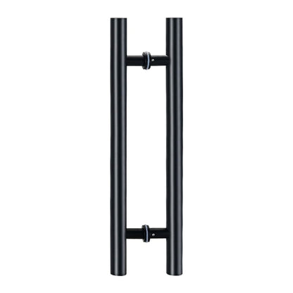 Manijón Doble Acero Inox cilíndrico Para Vidrio O Madera 80cm