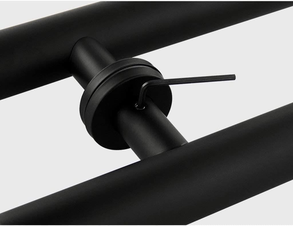 Manijón Doble Acero Inox cilíndrico Para Vidrio O Madera 80cm