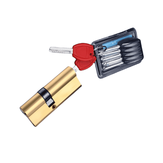 Cilíndro Corrido 90mm Para Puerta De Chapa Semi Blindadas