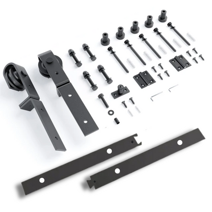 Kit Completo de riel para Puerta plegable estilo Granero