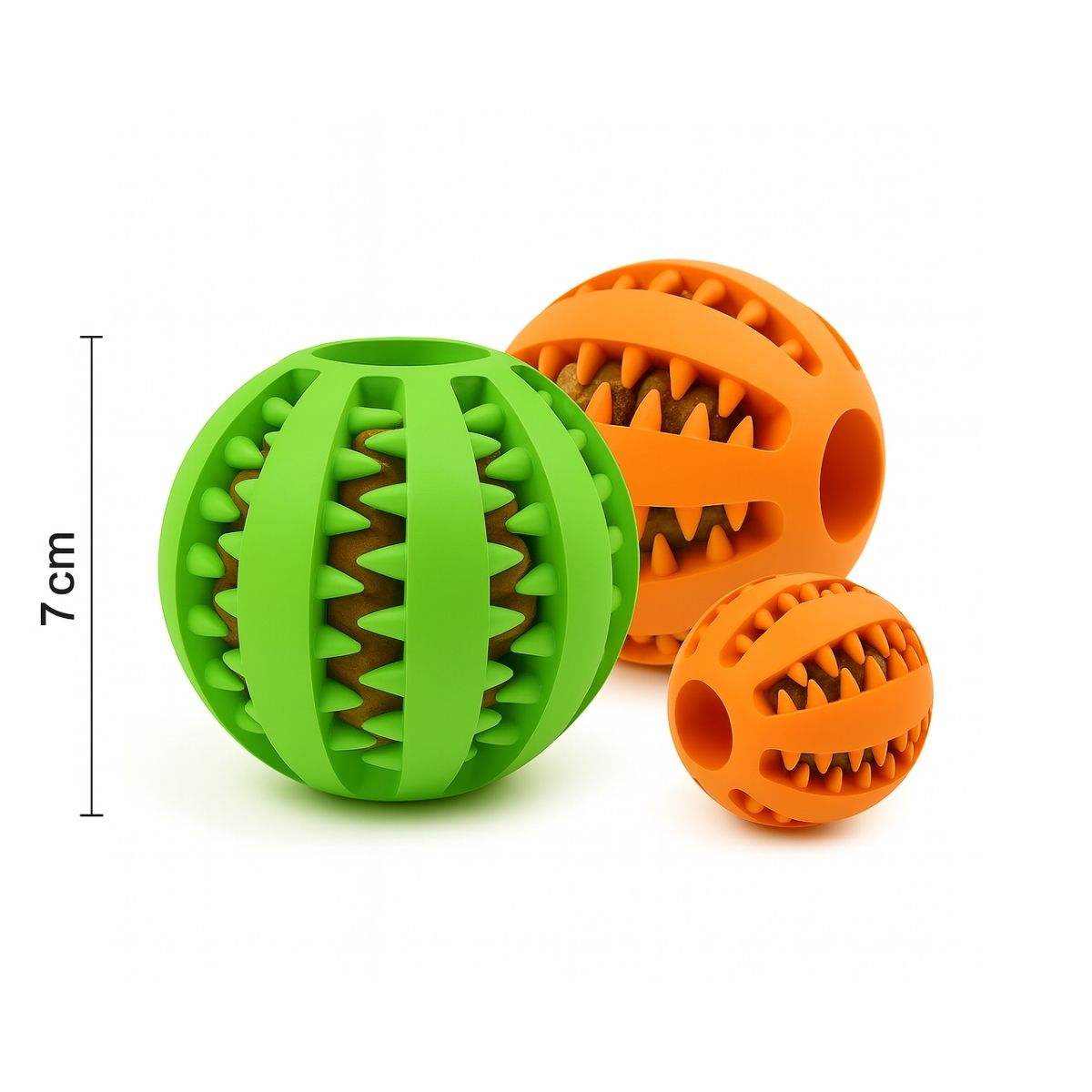 Pelota Mordedora Para Perros Con Dispensador De Comida