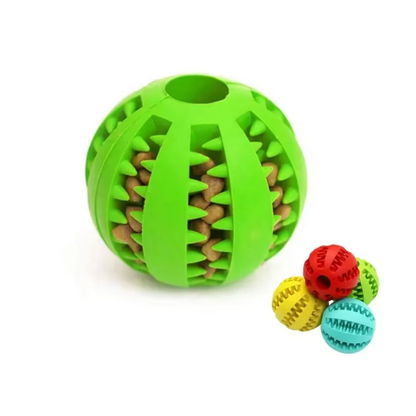 Pelota Interactiva Para Perros Mordedor Y Dispensador