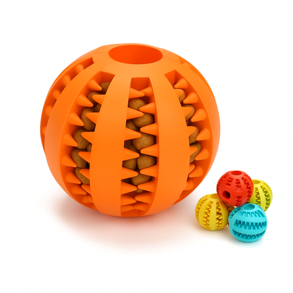 Pelota Interactiva Para Perros Mordedor Y Dispensador