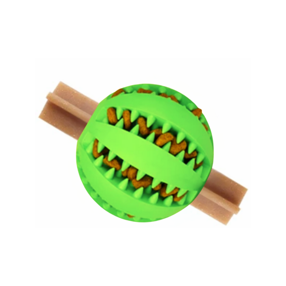 Pelota Interactiva Para Perros Mordedor Y Dispensador