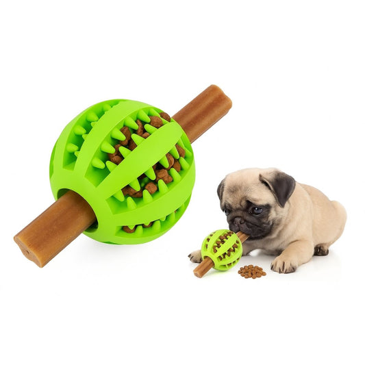 Pelota Mordedora Para Perros Con Dispensador De Comida