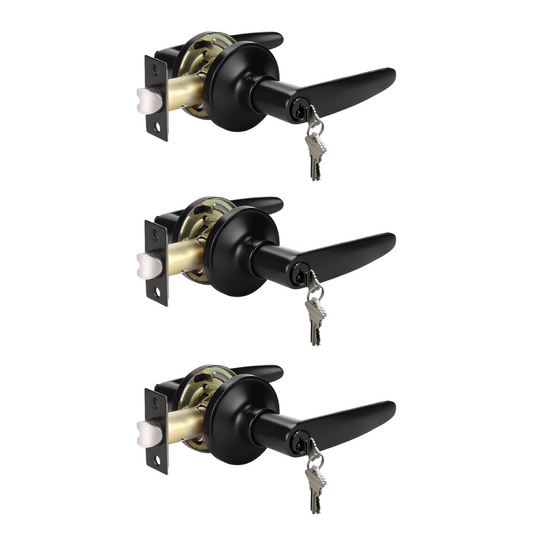 Set 3 Manijas línea Premium Interior Exterior Con Llave